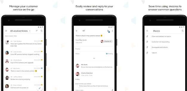9 Reasons Why Businesses Should Build Mobile Apps 5 Source: Zendesk - Google Play Store