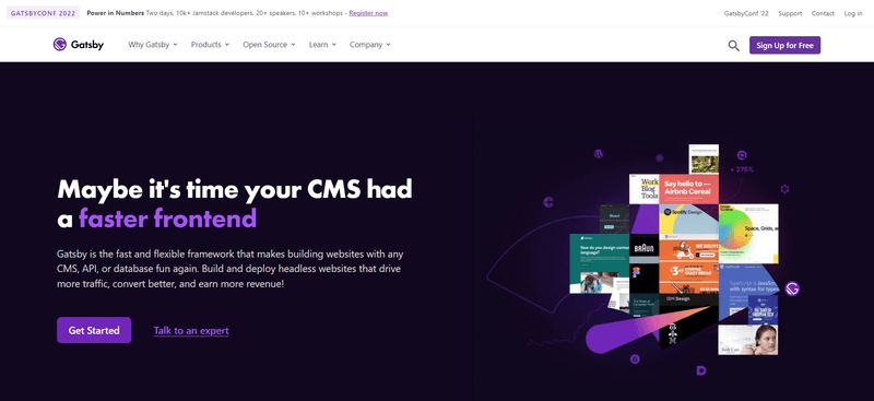 (Photo from www.gatsbyjs.com)