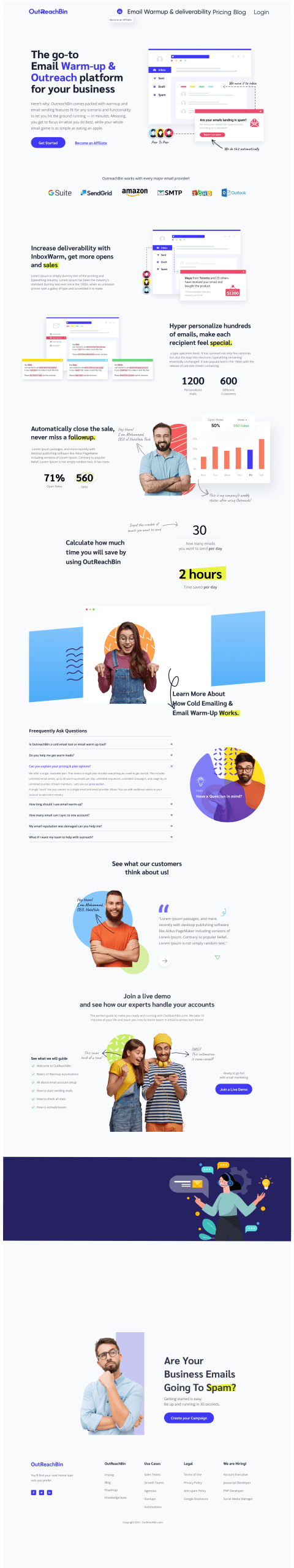 Building a cold email platform that actually lands in the inbox