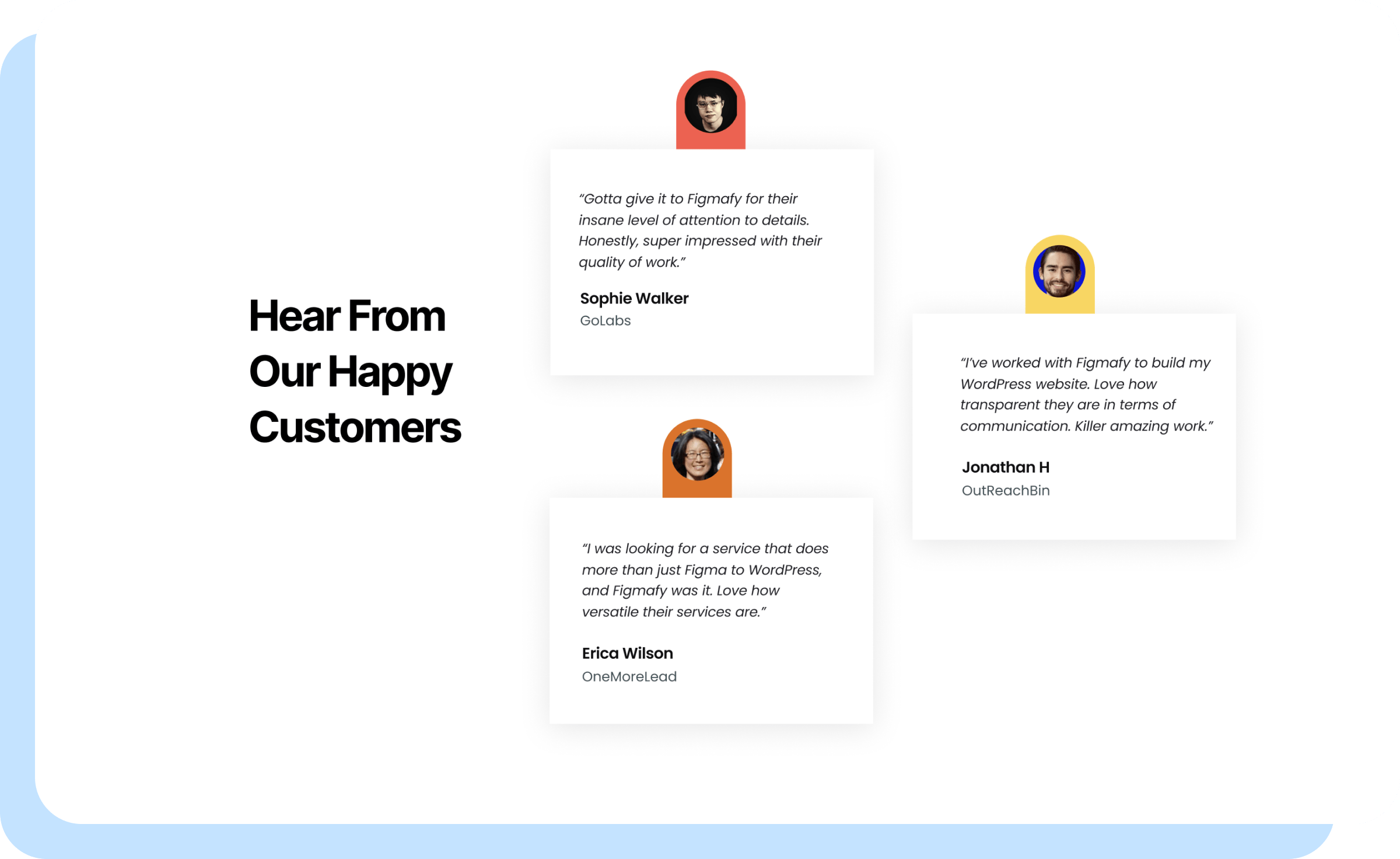 Figmafy bilingual landing page work