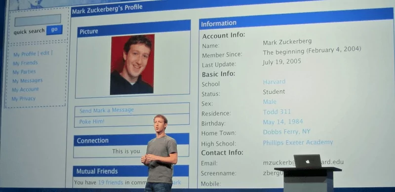 facebook website launch 