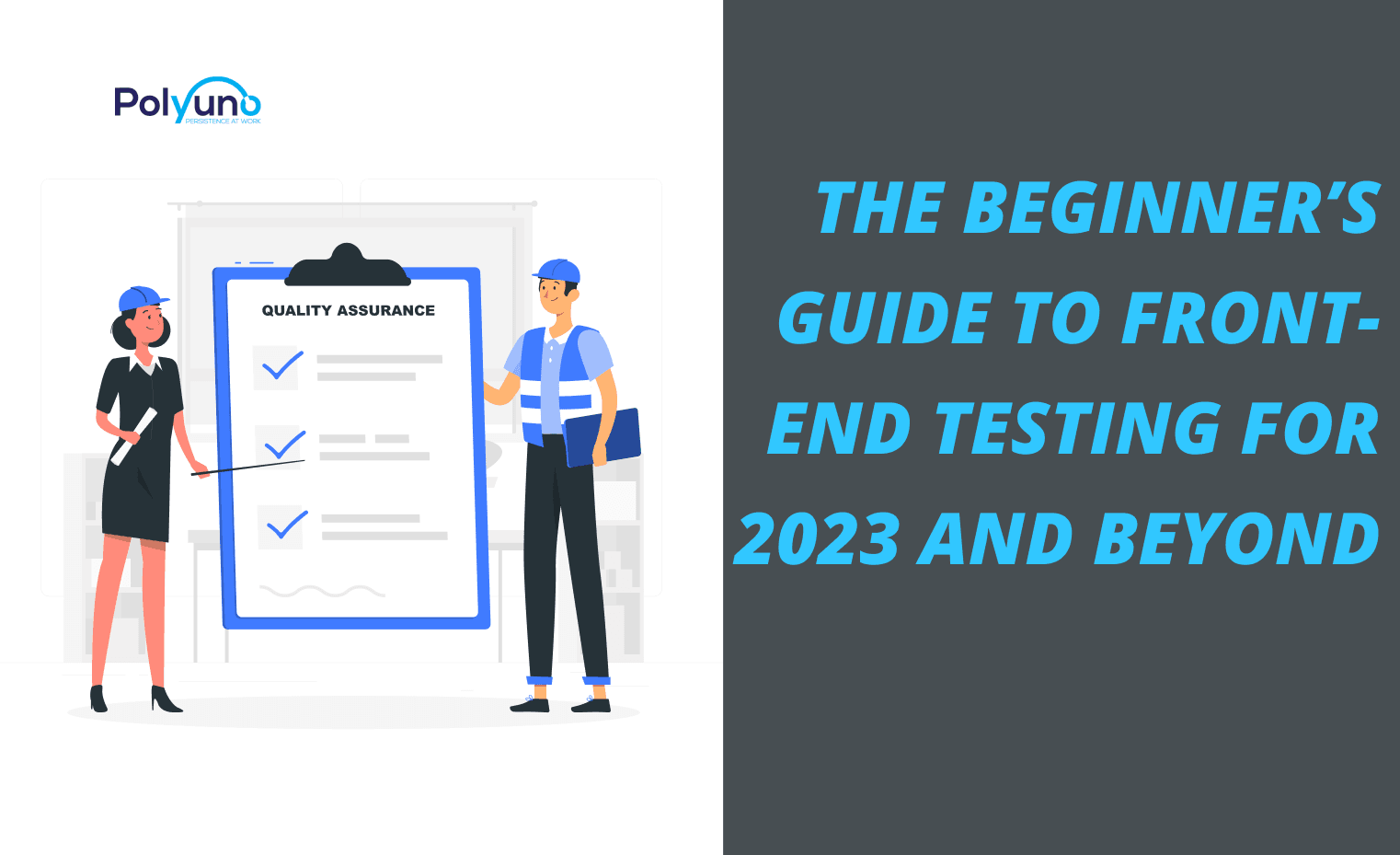 The Beginner’s Guide to Front-end Testing for 2023 and Beyond cover